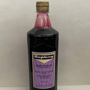 New Starbucks Rasberry flavored syrup